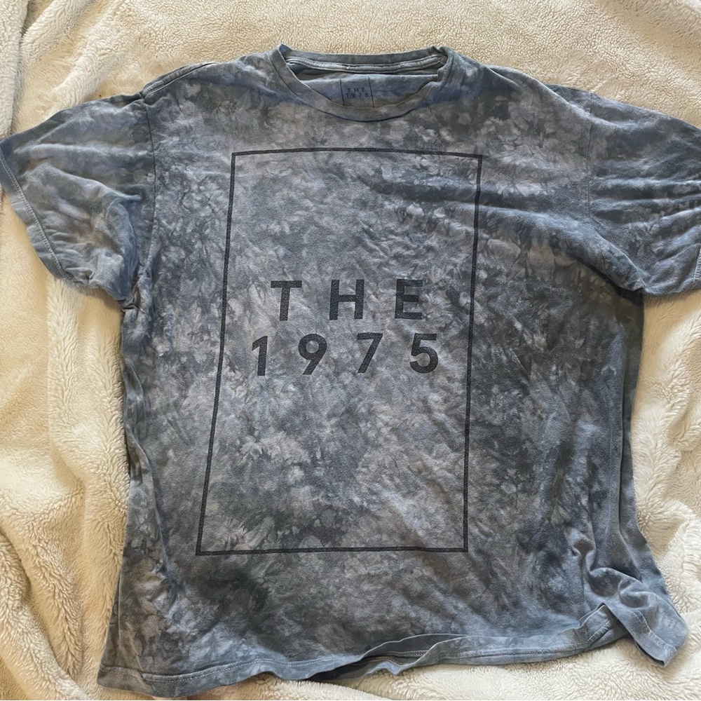 The 1975 Gray Tie-Dye Men's Shirt